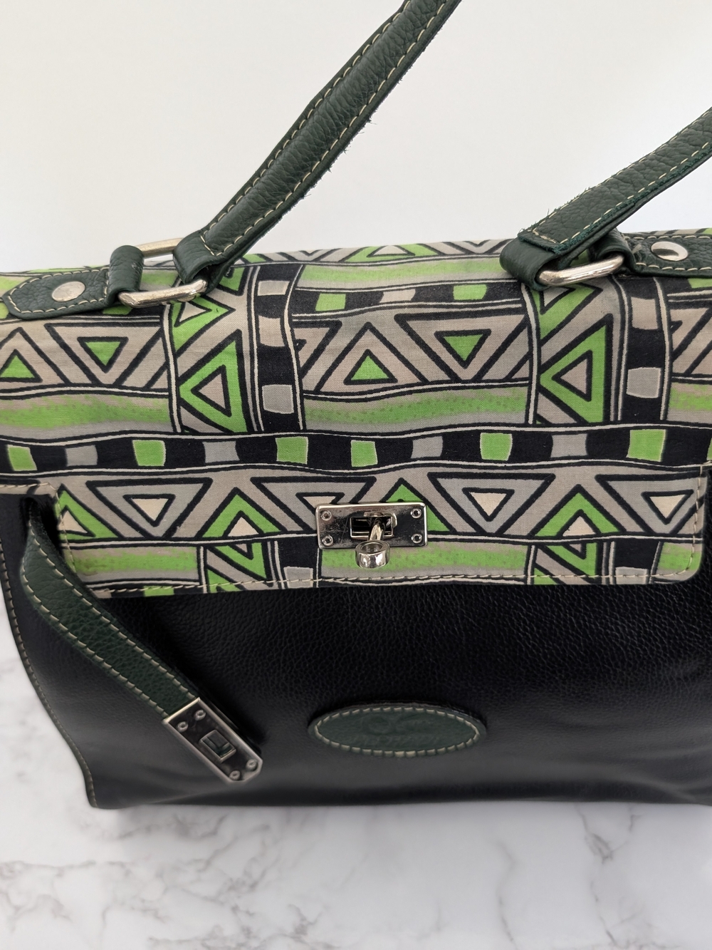 Vintage Alphadi Nigerian Designer Leather Purse Rare Luxury